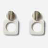 Boucles Polka Ivoire