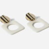 Boucles Polka Ivoire – Image 2